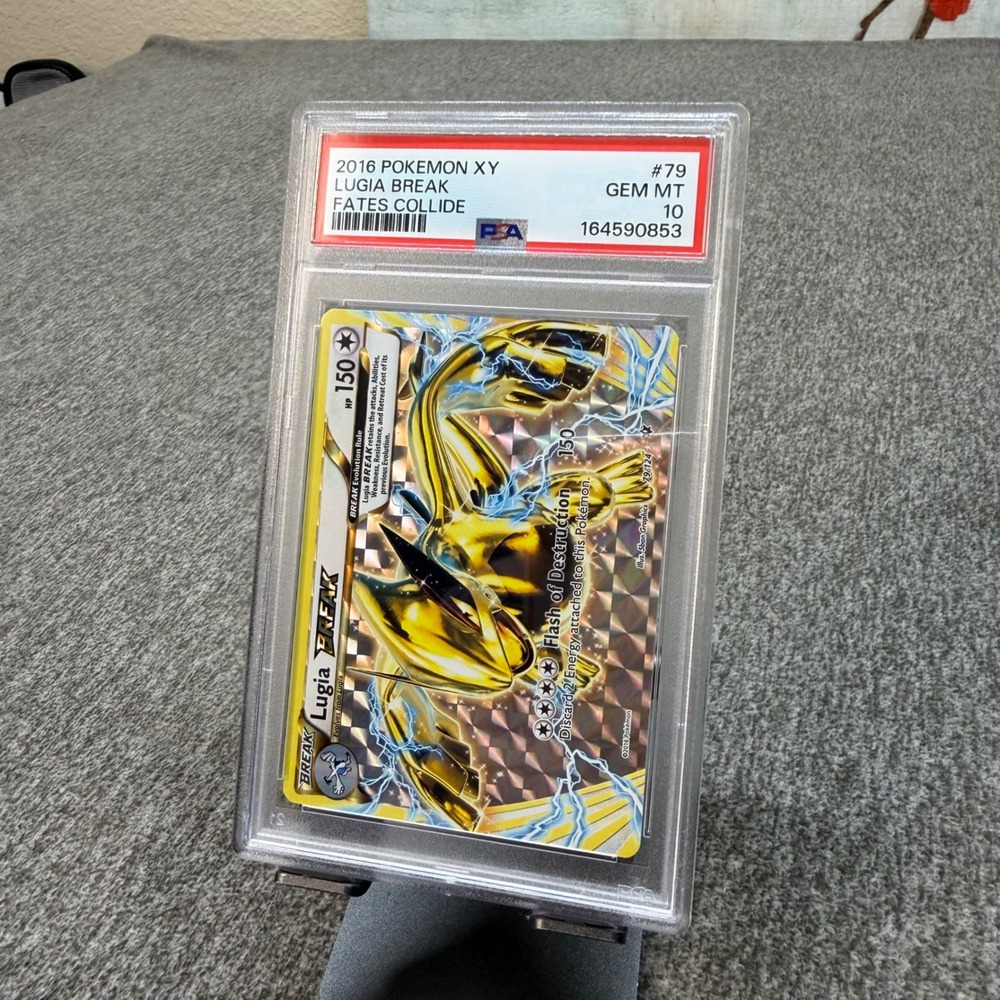 2016 Pokemon XY Fates Collide Lugia BREAK 78/124 PSA 10 Gem Mint